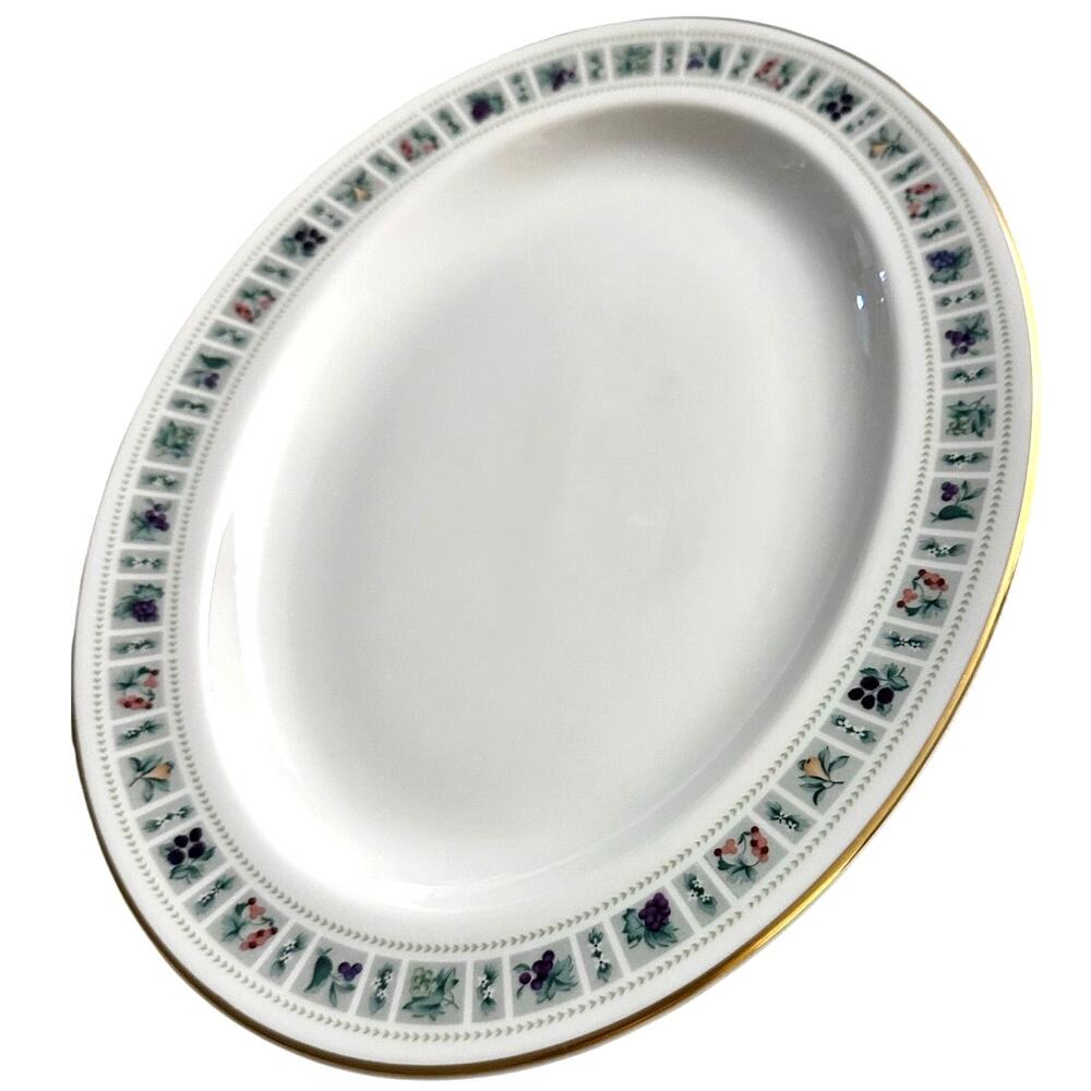 Royal Doulton England Tapestry TC1024 Fine China 13.25 x 10 Oval Serving Platter